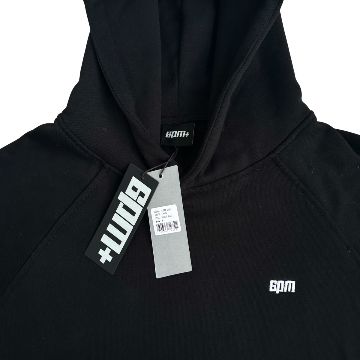 6PM Basic Hoodie Black - product view 3