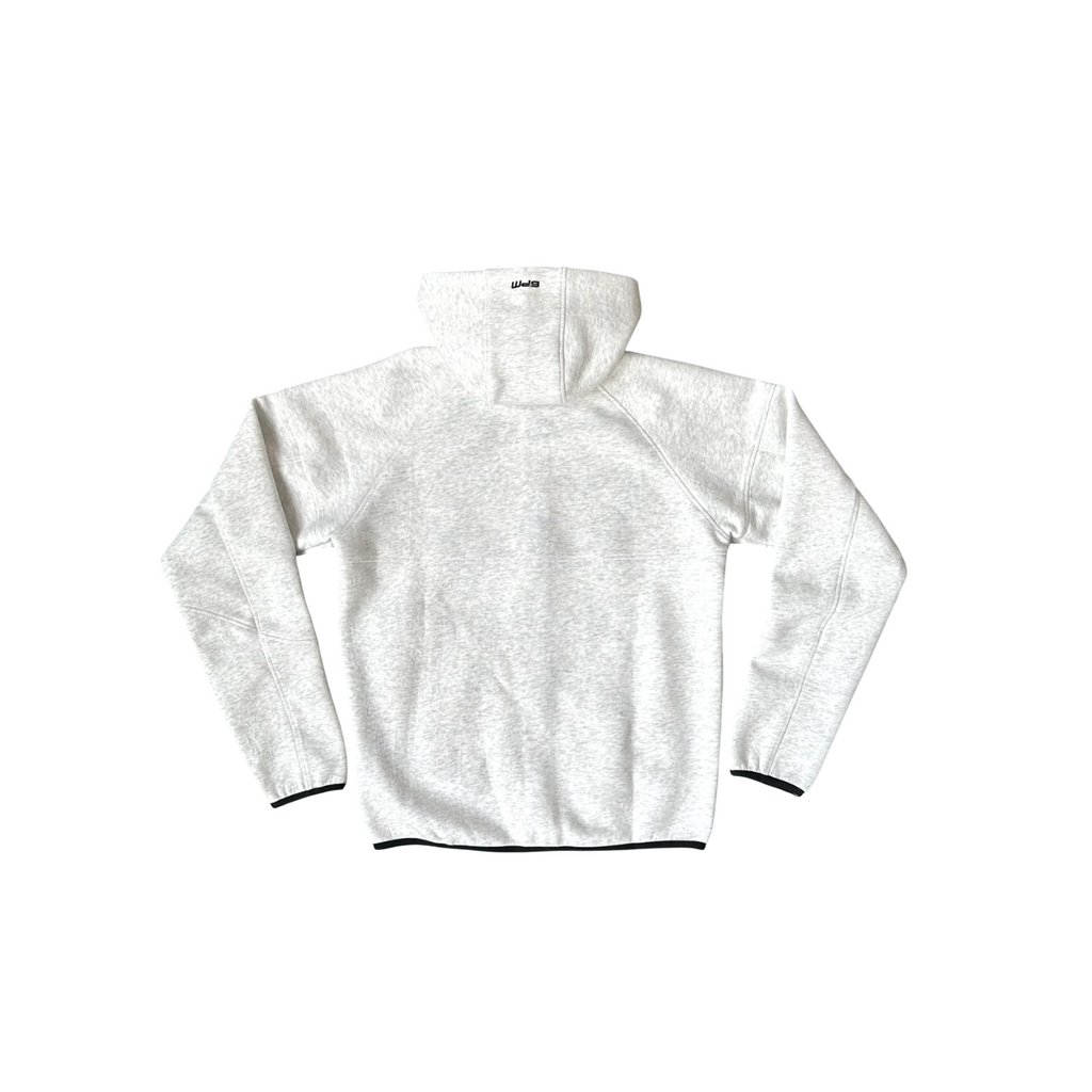 6PM Tech Zip Hoodie Grey - product view 2