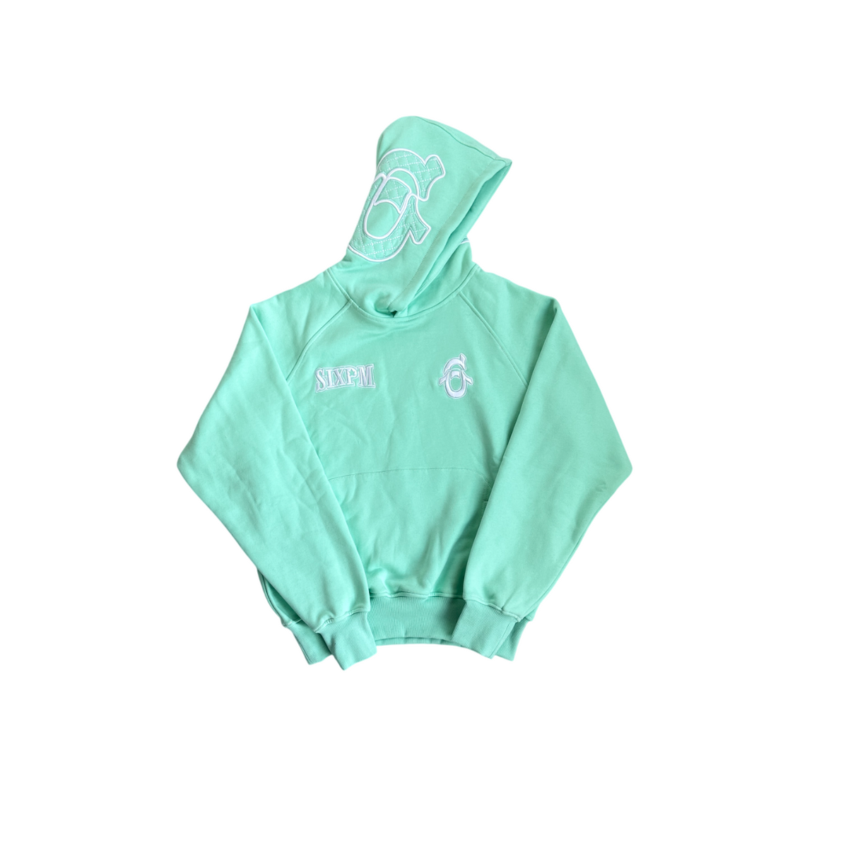 6PM Horseshoe Hoodie Green - product view 1