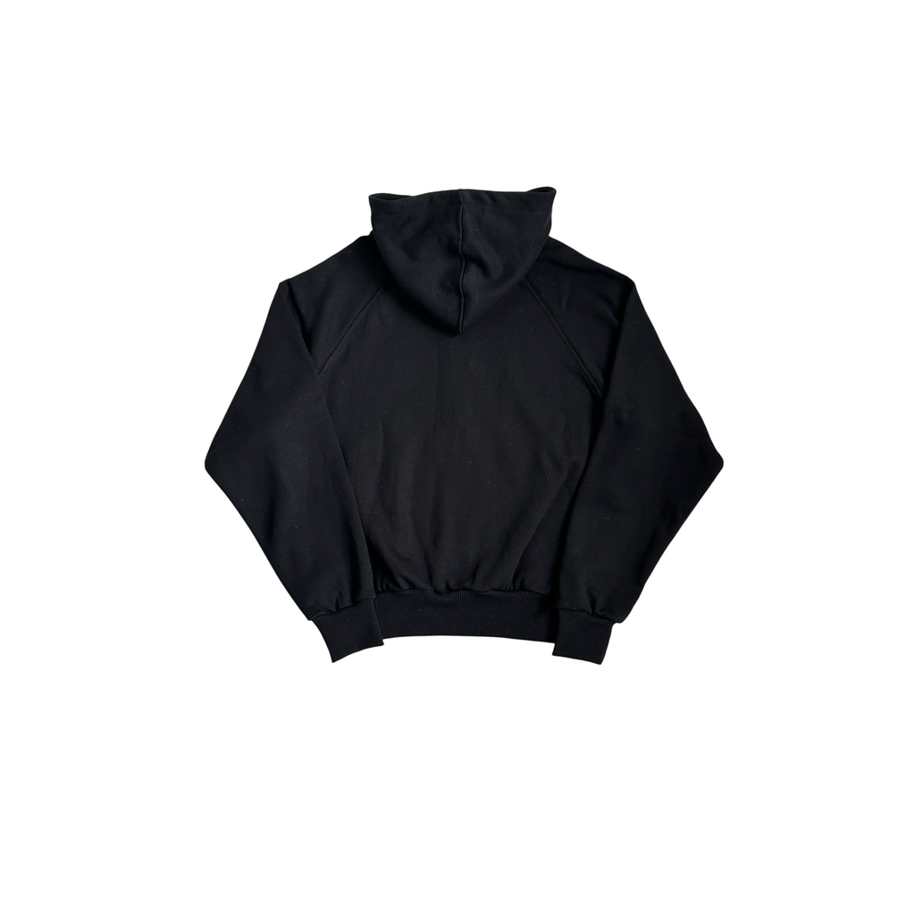 6PM Basic Zip Hoodie Black - product view 2