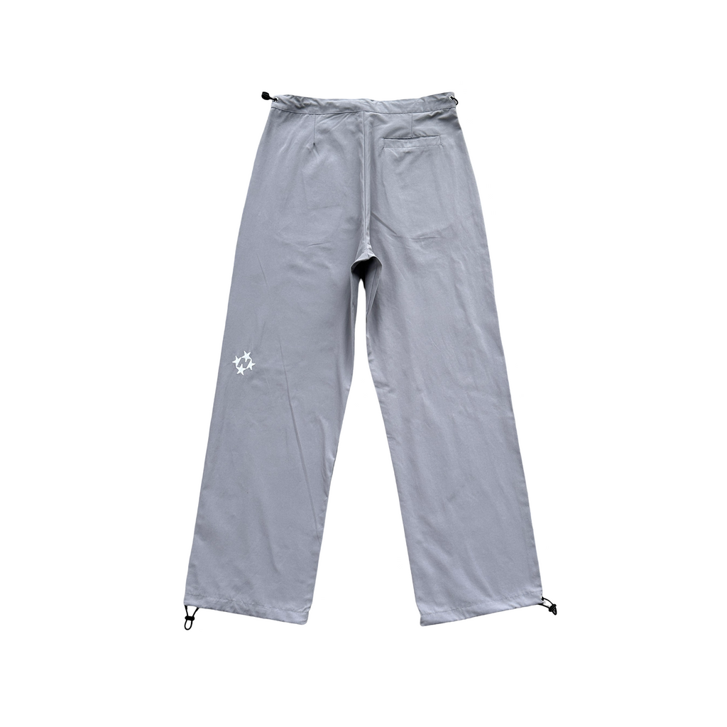 99Based Logo Tech Pants Grey - product view 2