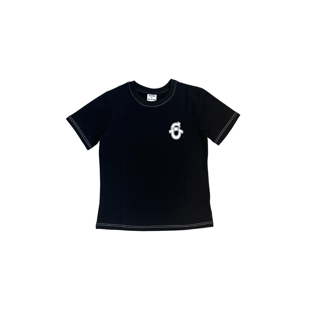 6PM x True Religion Horseshoe Tee Black - product view 1