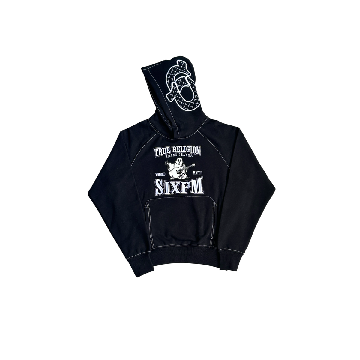 6PM x True Religion Buddha Hoodie Black - product view 1