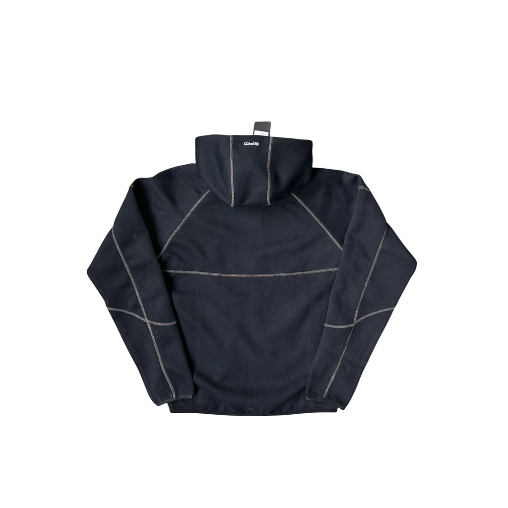 6PM Tech Zip Hoodie Black - product view 2
