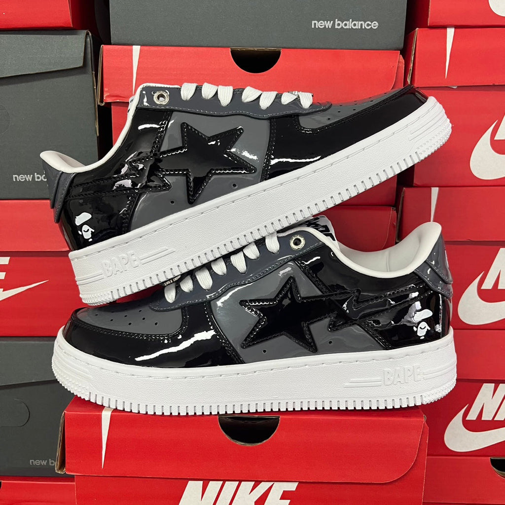 A Bathing Ape Bapesta Black/Grey - product view 2