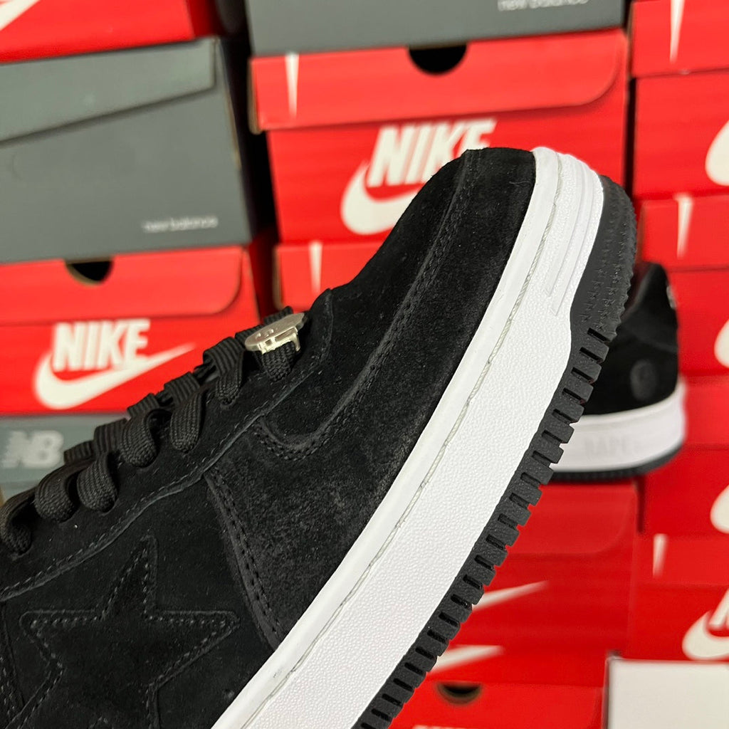 A Bathing Ape Bapesta Denim Black/White - product view 3
