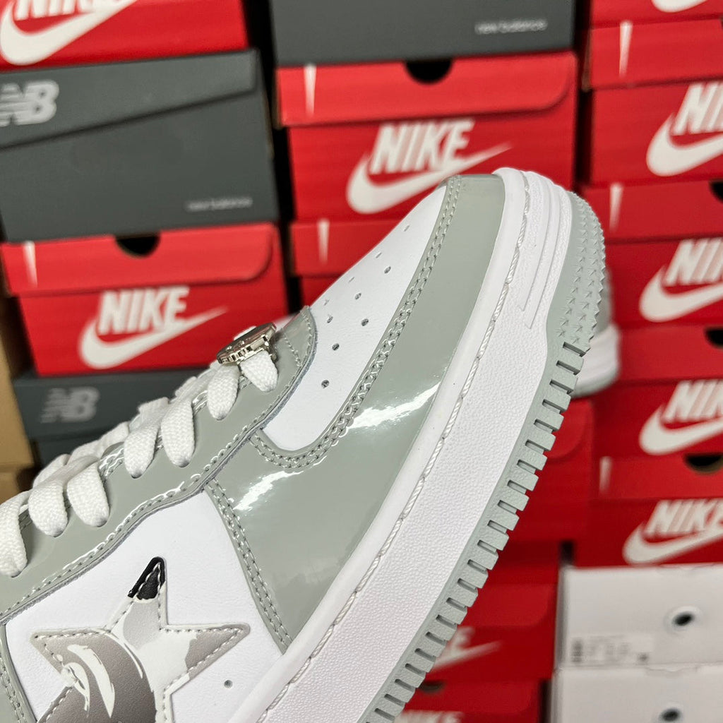 A Bathing Ape Bapesta 11 Grey/White - product view 3