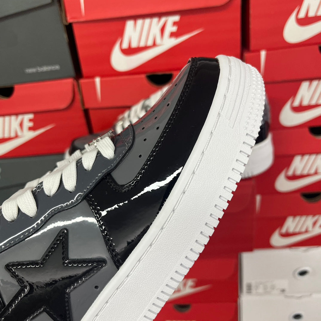 A Bathing Ape Bapesta Black/Grey - product view 3
