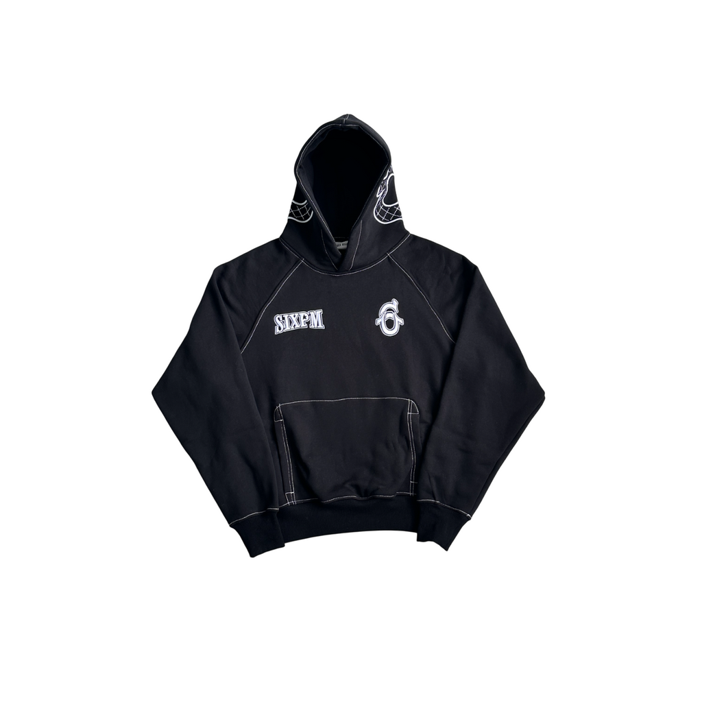 6PM Horseshoe Hoodie Black - product view 1