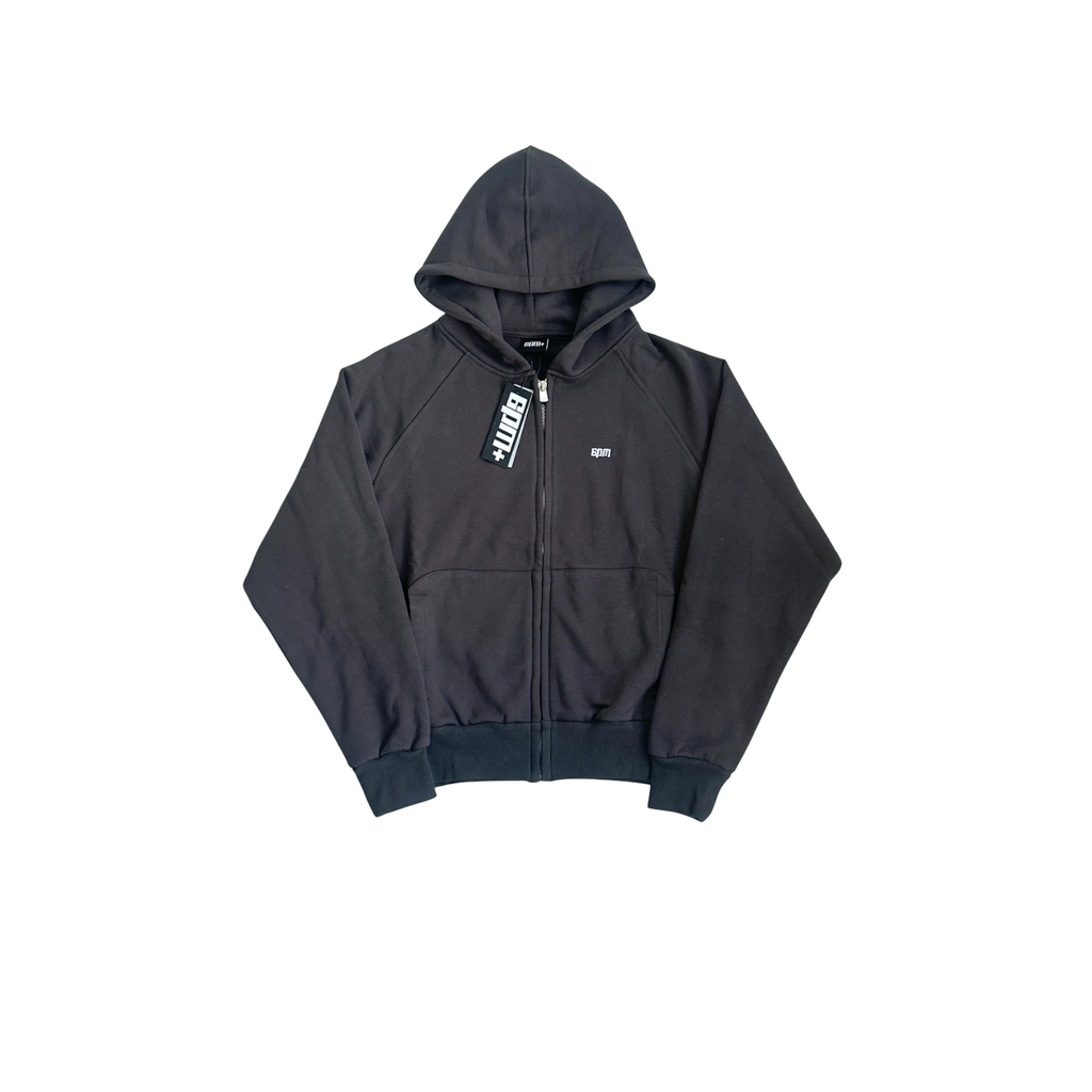 6PM Basic Zip Hoodie Anthrazit - product view 1