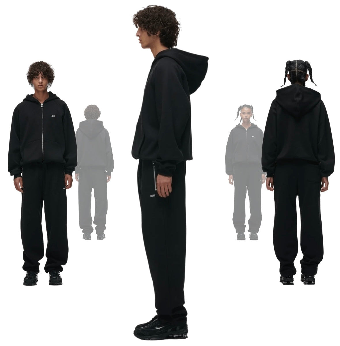 6PM Basic Jogging Black - product view 3