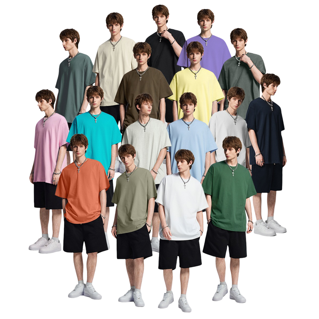 21Dripzz Essential Oversized Tee – Navy - product view 3