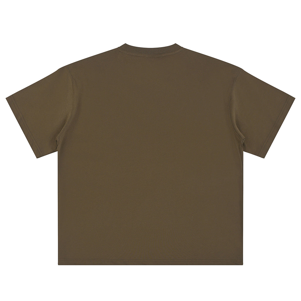 21Dripzz Essential Oversized Tee – Brown - product view 2