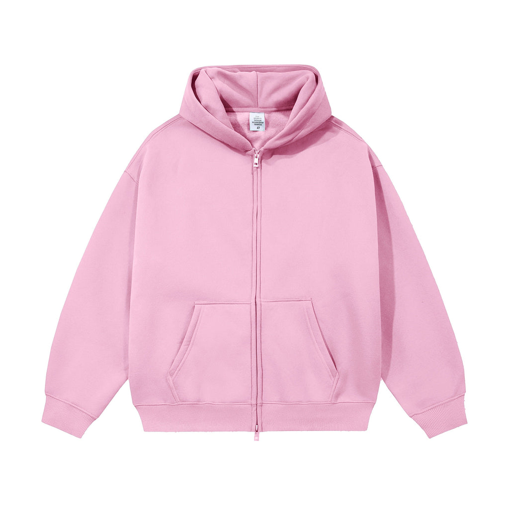 21Dripzz Essential Zip Hoodie - Pink - product view 1