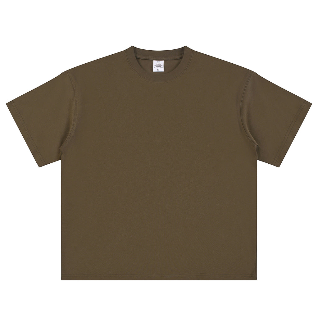 21Dripzz Essential Oversized Tee – Brown - product view 1