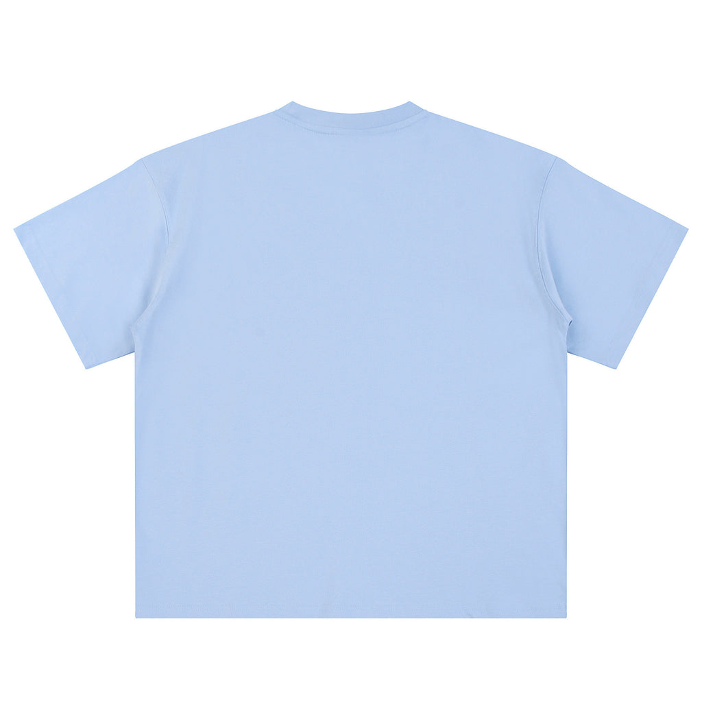 21Dripzz Essential Oversized Tee – Baby Blue - product view 2
