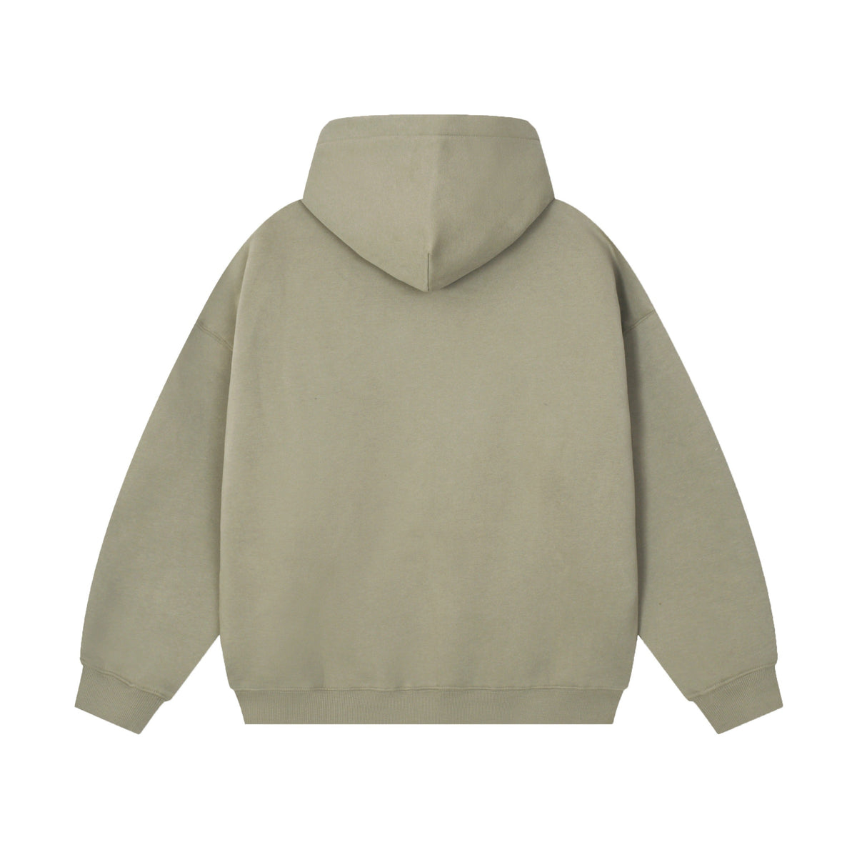21Dripzz Essential Zip Hoodie - Khaki - product view 2