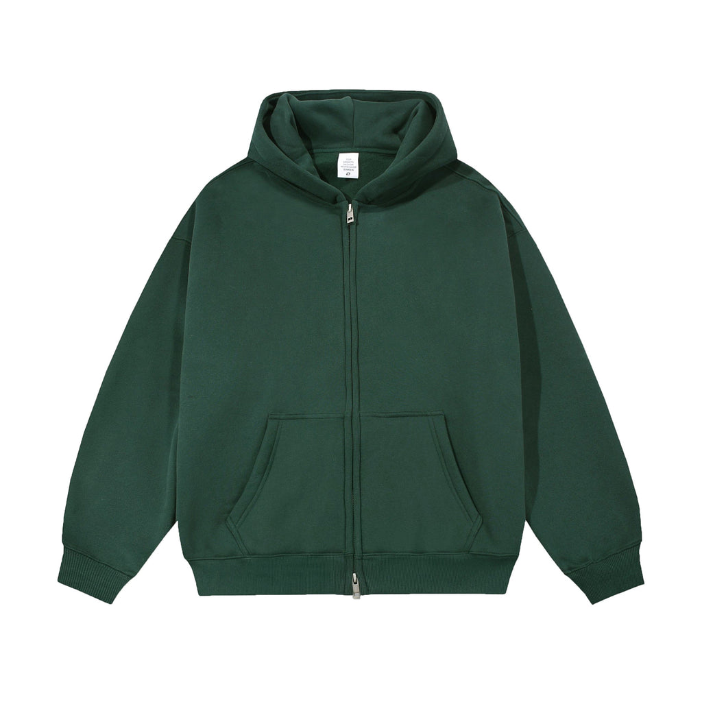 21Dripzz Essential Zip Hoodie - Green - product view 1
