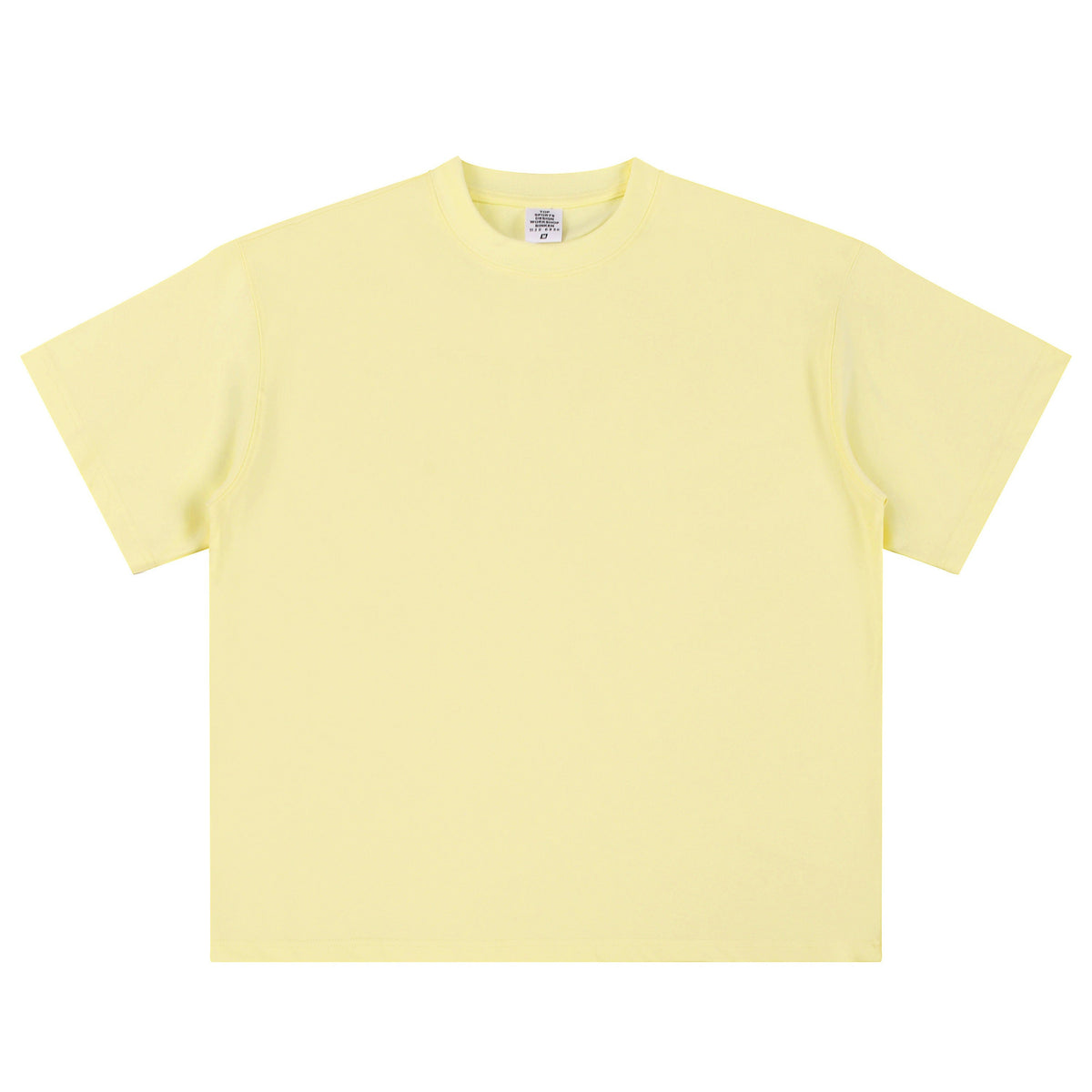 21Dripzz Essential Oversized Tee – Yellow - product view 1