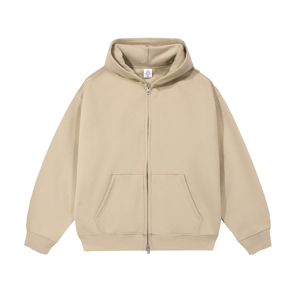 21Dripzz Essential Zip Hoodie - Cream - product view 1