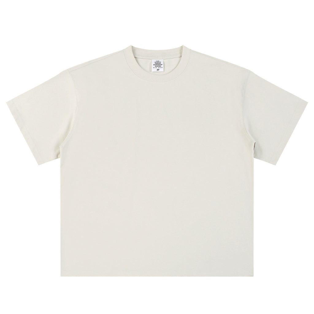 21Dripzz Essential Oversized Tee – Light Cream - product view 1