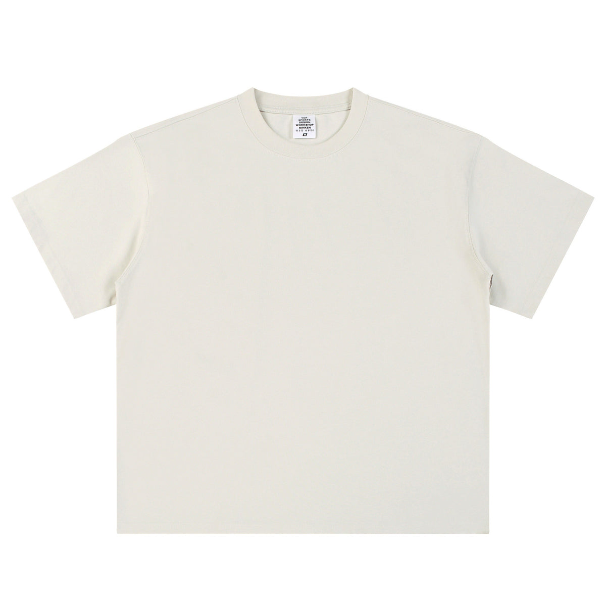 21Dripzz Essential Oversized Tee – Light Cream - product view 1