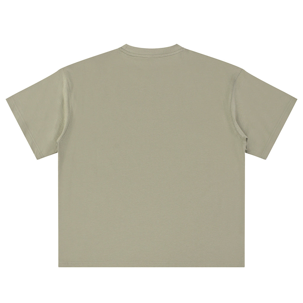 21Dripzz Essential Oversized Tee – Stone Grey - product view 2