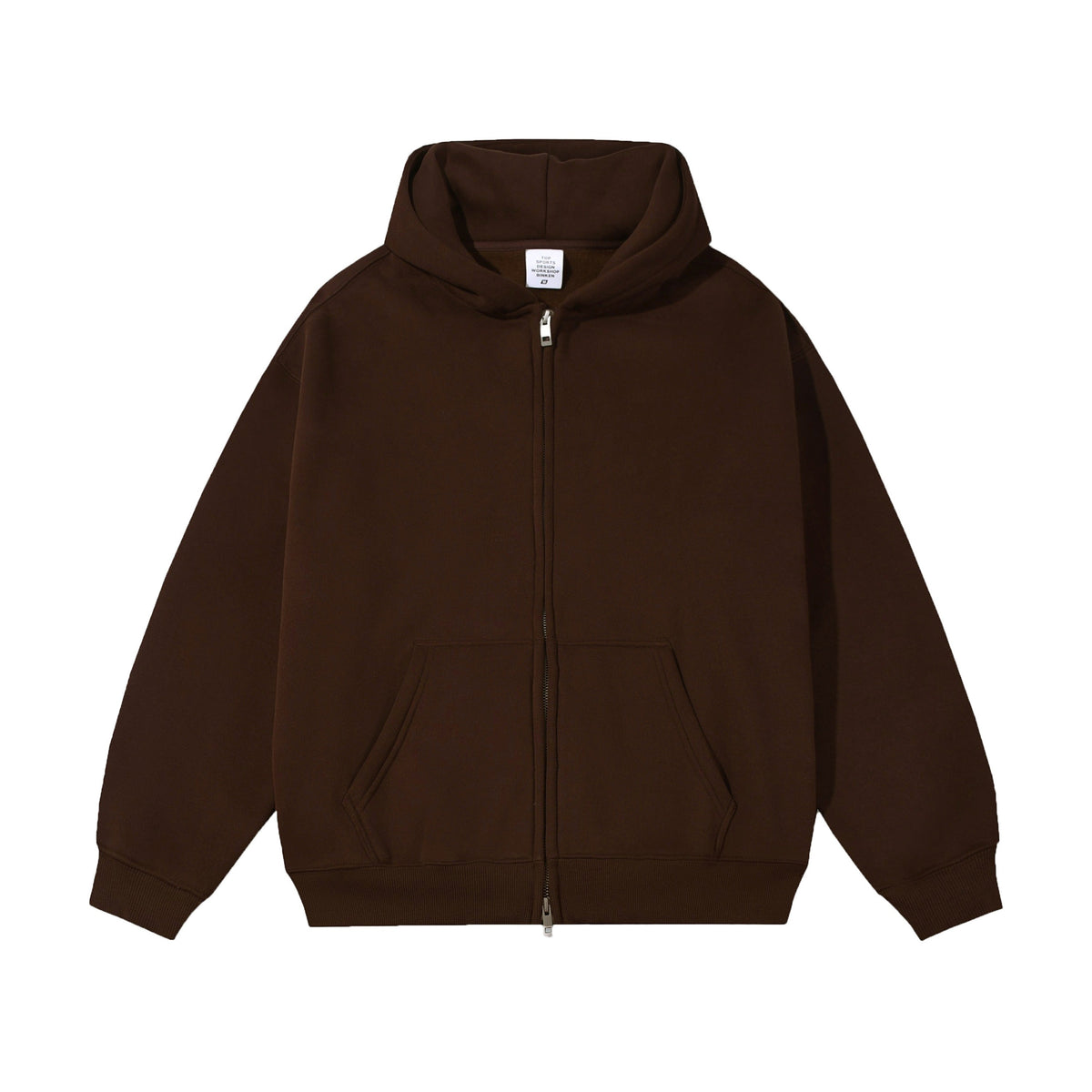 21Dripzz Essential Zip Hoodie - Mocha - product view 1