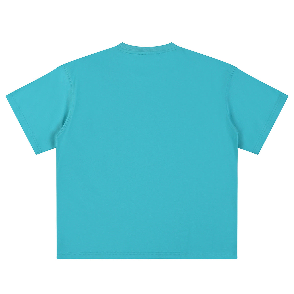 21Dripzz Essential Oversized Tee – Aqua Blue - product view 2