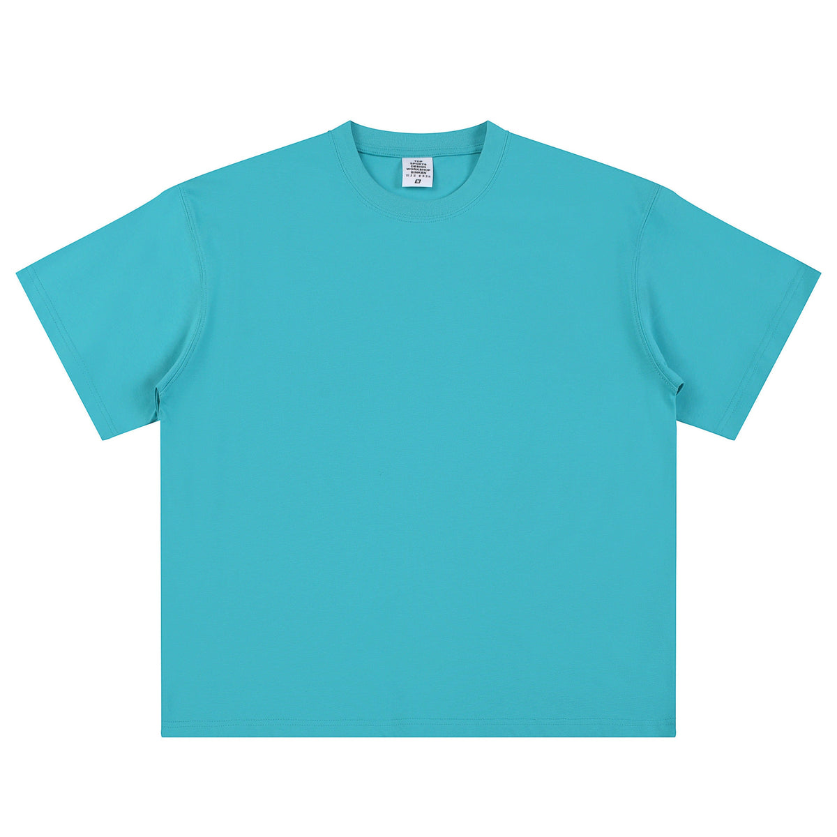 21Dripzz Essential Oversized Tee – Aqua Blue - product view 1