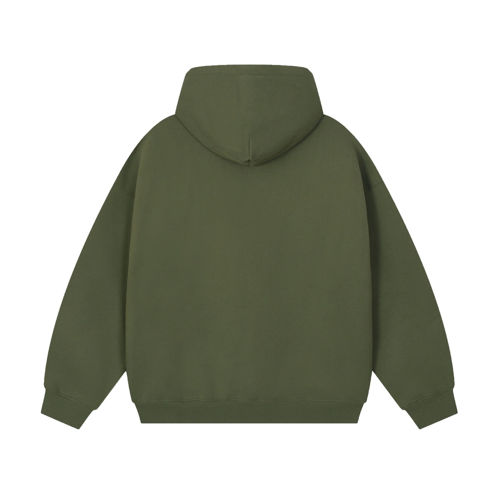 21Dripzz Essential Zip Hoodie - Cactus Green - product view 2