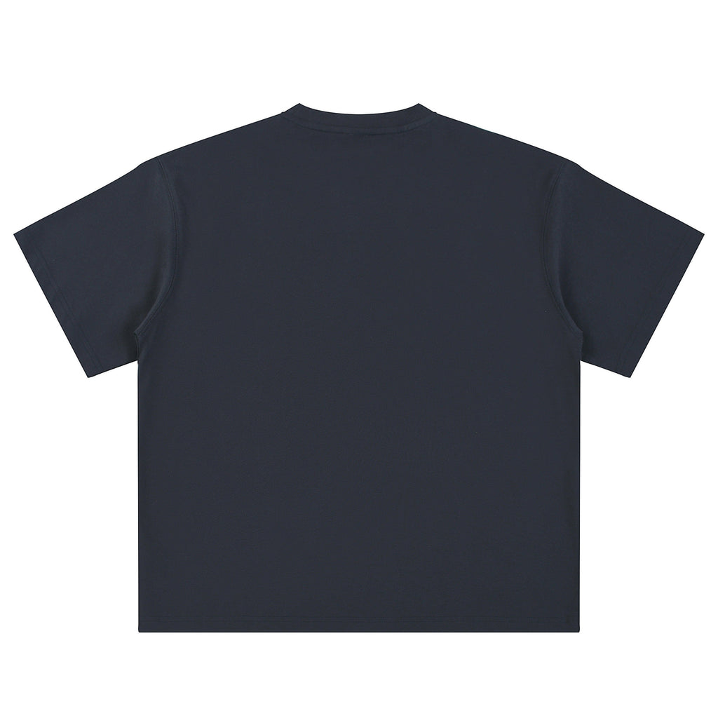 21Dripzz Essential Oversized Tee – Navy - product view 2