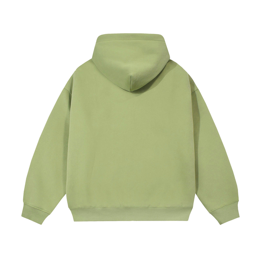 21Dripzz Essential Zip Hoodie - Apple Green - product view 2
