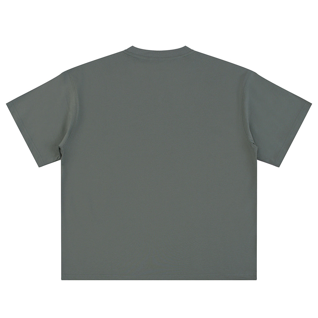 21Dripzz Essential Oversized Tee – Anthracite Grey - product view 2