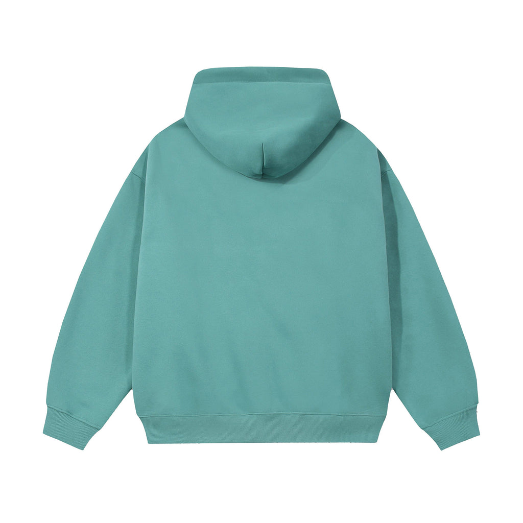21Dripzz Essential Zip Hoodie - Teal Green - product view 2