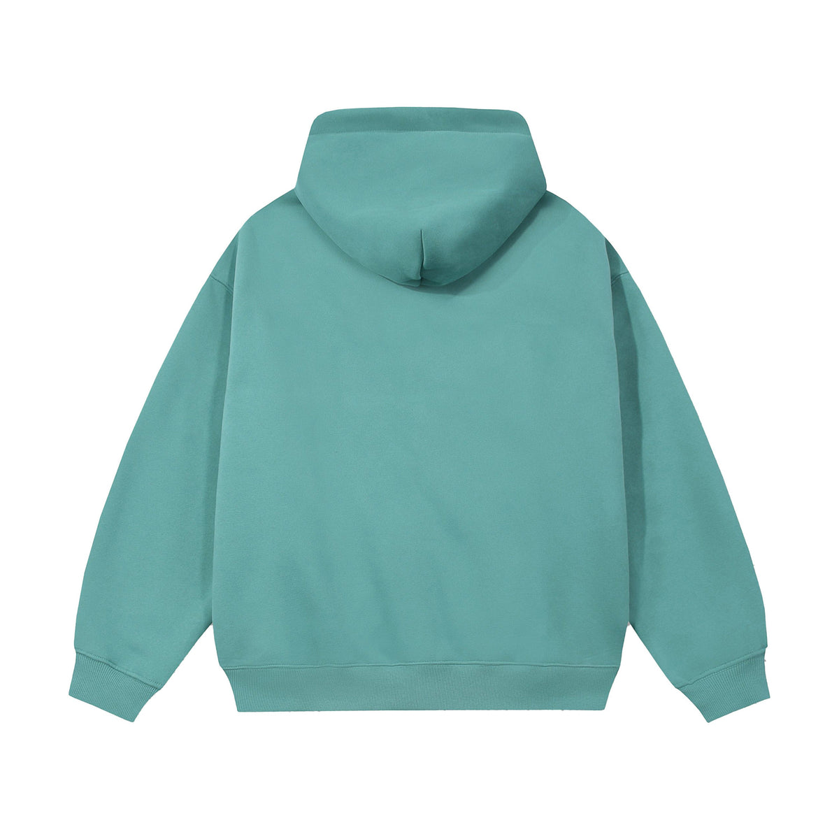 21Dripzz Essential Zip Hoodie - Teal Green - product view 2